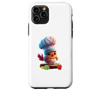 Cute Funny Restaurant Chef Bird Yes Chef Carcasa para iPhone 11 Pro