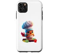Cute Funny Restaurant Chef Bird Yes Chef Carcasa para iPhone 11 Pro MAX