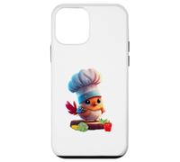 Cute Funny Restaurant Chef Bird Yes Chef Carcasa para iPhone 12 Mini