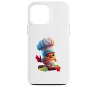 Cute Funny Restaurant Chef Bird Yes Chef Carcasa para iPhone 13 Pro MAX