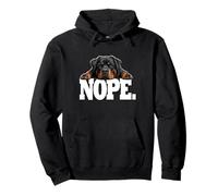 Cute Funny Sleeping Lazy NOPE Rottweiler Lover Sudadera con Capucha