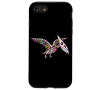 Cute Funny Sugar Skull Flying Pterodactyl Pterosaur Lover Carcasa para iPhone SE (2020) / 7 / 8