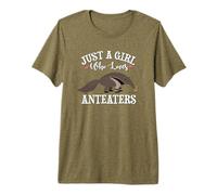 Cute Funny Womens Kids Girl Who Loves Anteater Lover Camiseta Premium