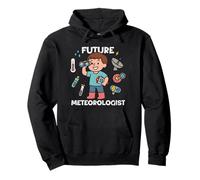 Cute Future Meteorologist Kids Boy Junior Weather Scientist Sudadera con Capucha