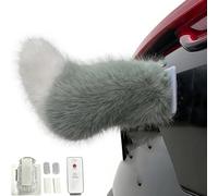 Cute Fuzzy Tail Car Decoration Remote Control Car,Remote Control Electric Car-Tail,Car-Furry-Tail,Rechargeable Auto Trunk Charm,Cute Fuzzy Tail-Car-Decoration,for Cars Exterior(D)