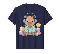 Cute Gamer Capybara - Auriculares para niños, diseño de Pascua Camiseta