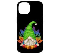 Cute Garden GNOME with Lotus Flower For Mom & Yoga Teacher Carcasa para iPhone 14