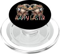 Cute Garden Gnomes with Easter Eggs For Teacher Happy Easter PopSockets PopGrip para MagSafe
