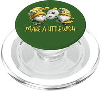 Cute Gardening Gnome Graphic Make A Little Wish Dandelion PopSockets PopGrip para MagSafe