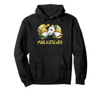 Cute Gardening Gnome Graphic Make A Little Wish Dandelion Sudadera con Capucha
