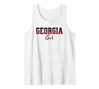 Cute Georgia Girl. For Women and Girls Who Love Georgia Camiseta sin Mangas