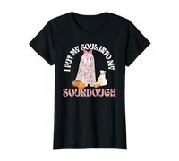 Cute Ghost Bread Era I Put My Soul In My Sourdough Starter Camiseta