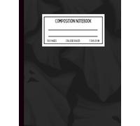 Cute Ghost Composition Notebook for Halloween | Black & White Spooky Cover | 120 Pages, College Ruled, 7.5 x 9.25 in: Spooky Season Ghost Stationery ... Cute Journal Gift | Matte Cover, Unbranded