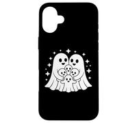 Cute Ghost Family Halloween Funny Dad Mom Kids Carcasa para iPhone 16 Plus