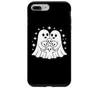Cute Ghost Family Halloween Funny Dad Mom Kids Carcasa para iPhone 7 Plus/8 Plus