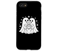 Cute Ghost Family Halloween Funny Dad Mom Kids Carcasa para iPhone SE (2020) / 7/8