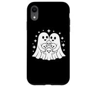 Cute Ghost Family Halloween Funny Dad Mom Kids Carcasa para iPhone XR
