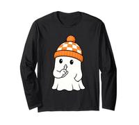 Cute Ghost Halloween Kawaii Ghost Beanie Funny Quiet Ghost Manga Larga