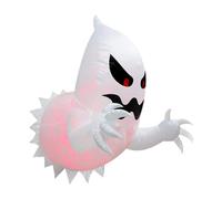 Cute Ghost Inflatable - Halloween Ghost Inflatable Decor, Ghostt Inflatablee Decor, Halloween Inflatables Outdoor Decorations Spooky Ghosts Broke Out From Window - Blow Up Inflatables Halloweenn Par