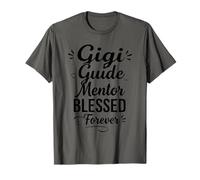 Cute Gigi Guide Mentor Blessed Forever - Orgullosa Gigi Grandma Camiseta