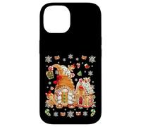 Cute Gingerbread House Decor For Women with Christmas GNOME Carcasa para iPhone 14