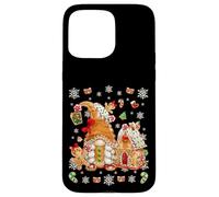Cute Gingerbread House Decor For Women with Christmas GNOME Carcasa para iPhone 15 Pro MAX