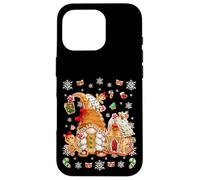 Cute Gingerbread House Decor For Women with Christmas GNOME Carcasa para iPhone 16 Pro