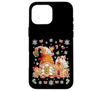 Cute Gingerbread House Decor For Women with Christmas GNOME Carcasa para iPhone 16 Pro MAX