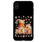 Cute Gingerbread House Decor For Women with Christmas GNOME Carcasa para iPhone XS MAX