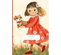 Cute Girl with Her Furry Friend To Do List: This adorable to do list notebook captures the warmth of friendship.