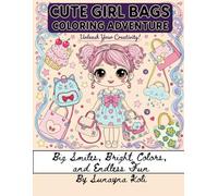 Cute girls bag coloring adventure: Sweet & Stylish Bags for Creative Little Artists