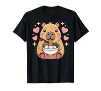Cute Girls Capybara Ramen Kawaii Tea Kawaii Capy Lover Camiseta