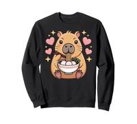 Cute Girls Capybara Ramen Kawaii Tea Kawaii Capy Lover Sudadera