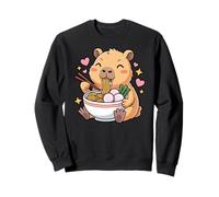 Cute Girls Capybara Ramen Kawaii Tea Kawaii Capy Lover Sudadera