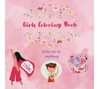 Cute girls coloring book for kids: Profession Coloring pages with cute girls for Preschool Children Ages 3-5