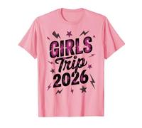 Cute Girls Trip 2026 Vacaciones Surfing Beach Travel Matching Camiseta