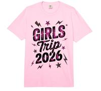 Cute Girls Trip 2026 Vacaciones Surfing Beach Travel Matching Comfort Colors Adult Heavyweight T-Shirt