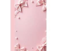 Cute Girly Pink B5 Journal: Blank Notebook 7x10 Unlined Pages for Aesthetic Journaling, Doodling & Stationery Lovers - 90 Ivory Plain Sheets - Soft Pastel Minimalist Design