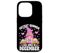 Cute GNOME For Kids Girls Born In December Birthday Princess Carcasa para iPhone 14 Pro