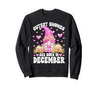 Cute GNOME For Kids Girls Born In December Birthday Princess Sudadera