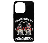 Cute GNOME For Oldschool Biker Kids Rollin`with My Gnomies Carcasa para iPhone 13 Pro