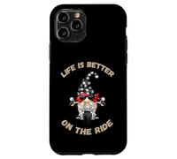 Cute GNOME For Oldschool Biker - Life Is Better On The Ride Carcasa para iPhone 11 Pro