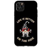 Cute GNOME For Oldschool Biker - Life Is Better On The Ride Carcasa para iPhone 11 Pro MAX