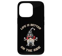 Cute GNOME For Oldschool Biker - Life Is Better On The Ride Carcasa para iPhone 13 Pro
