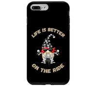 Cute GNOME For Oldschool Biker - Life Is Better On The Ride Carcasa para iPhone 7 Plus/8 Plus