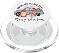 Cute GNOME for The Holidays Merry Christmas Festive Graphic PopSockets PopGrip para MagSafe