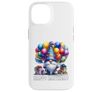 Cute GNOME Themed Birthday Dress Women Happy Birthday GNOME Carcasa para iPhone 14