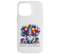 Cute GNOME Themed Birthday Dress Women Happy Birthday GNOME Carcasa para iPhone 14 Pro MAX