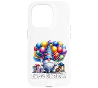 Cute GNOME Themed Birthday Dress Women Happy Birthday GNOME Carcasa para iPhone 15 Pro