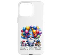 Cute GNOME Themed Birthday Dress Women Happy Birthday GNOME Carcasa para iPhone 15 Pro MAX